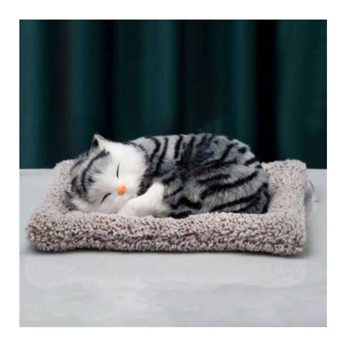 GENERICO - ADORNO GATO PARA TABLERO PLOMO CON NEGRO AUTO-CASA-OFICINA