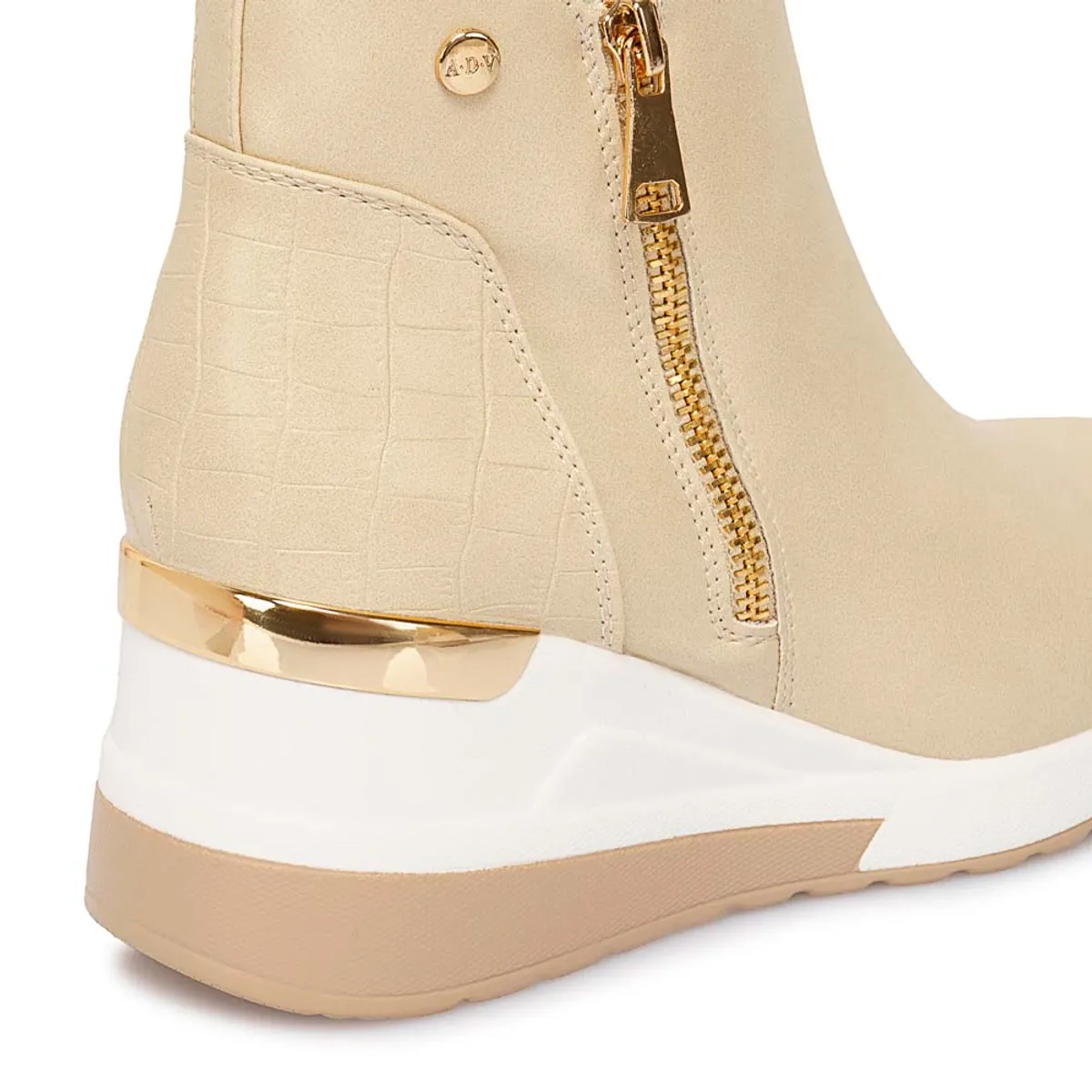 ADV - Botín Casual DAVI-2525 Hueso ADV