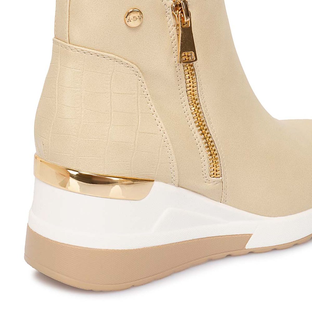 ADV - Botín Casual DAVI-2525 Hueso ADV