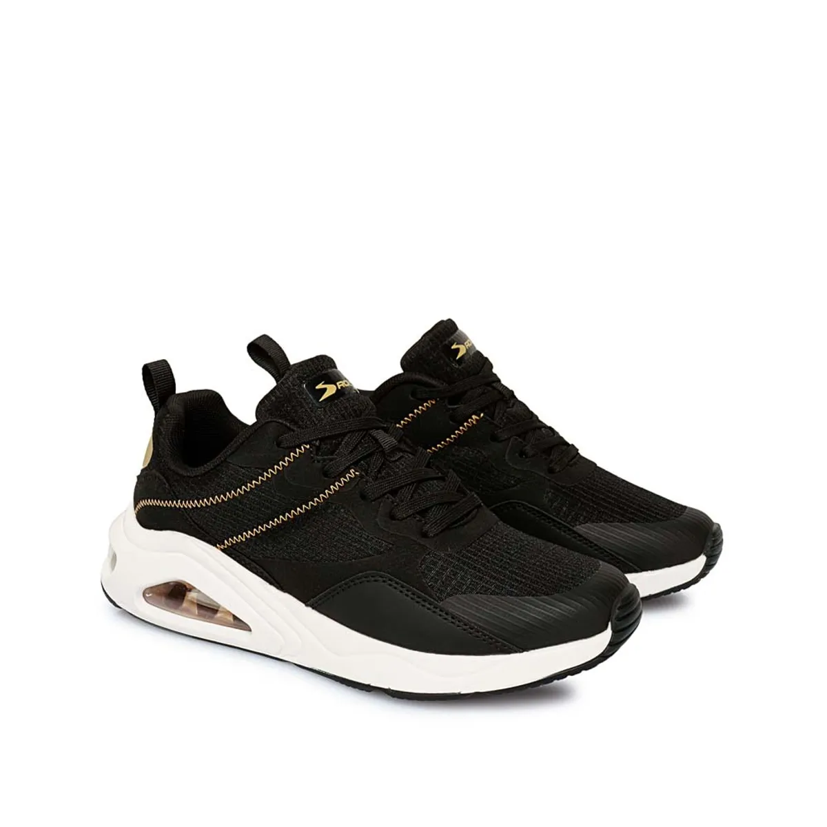 VIALE - Zapatilla Casual ELA-2501 NegroDorado Routt