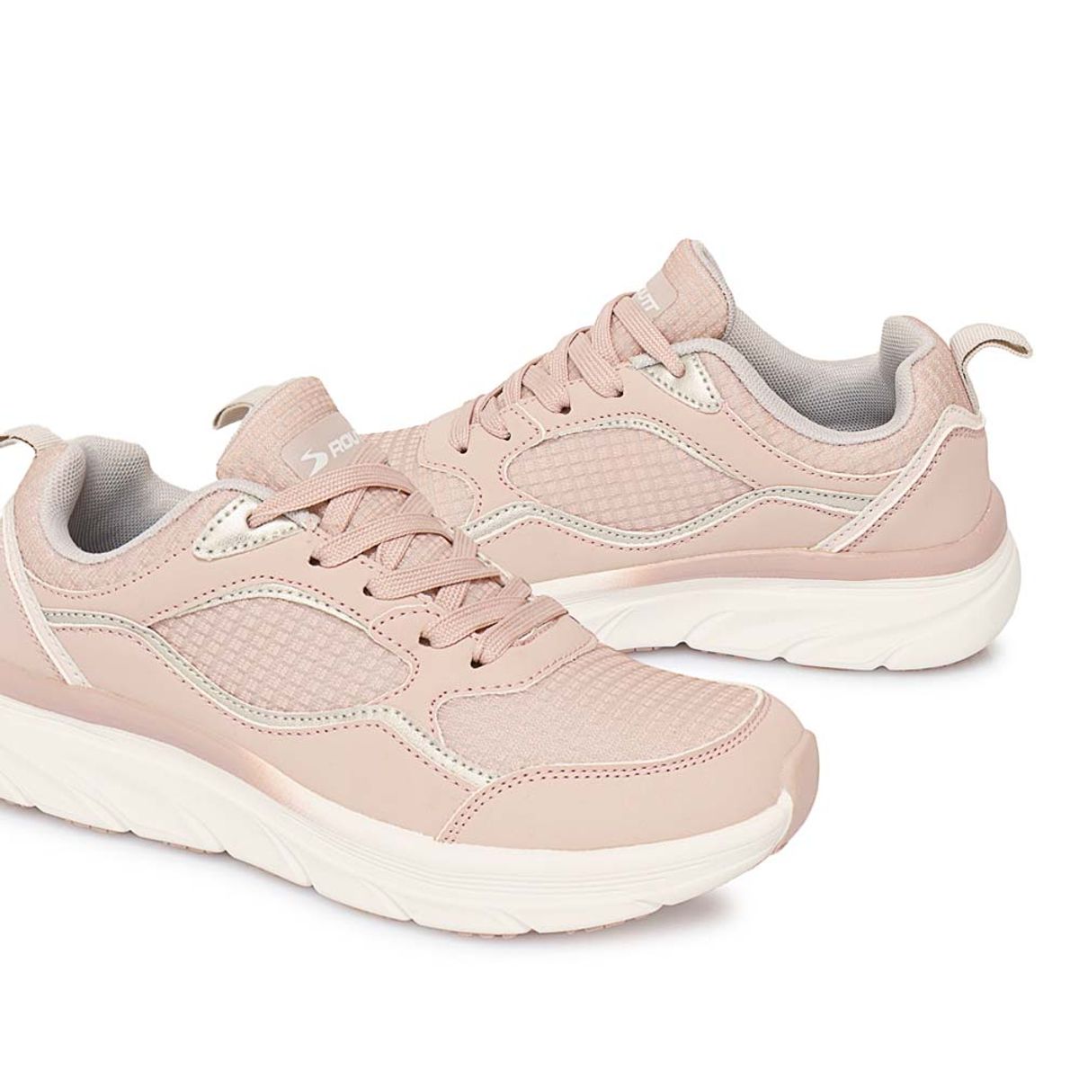 VIALE - Zapatilla Casual ELA-2507 RosaPlata Routt