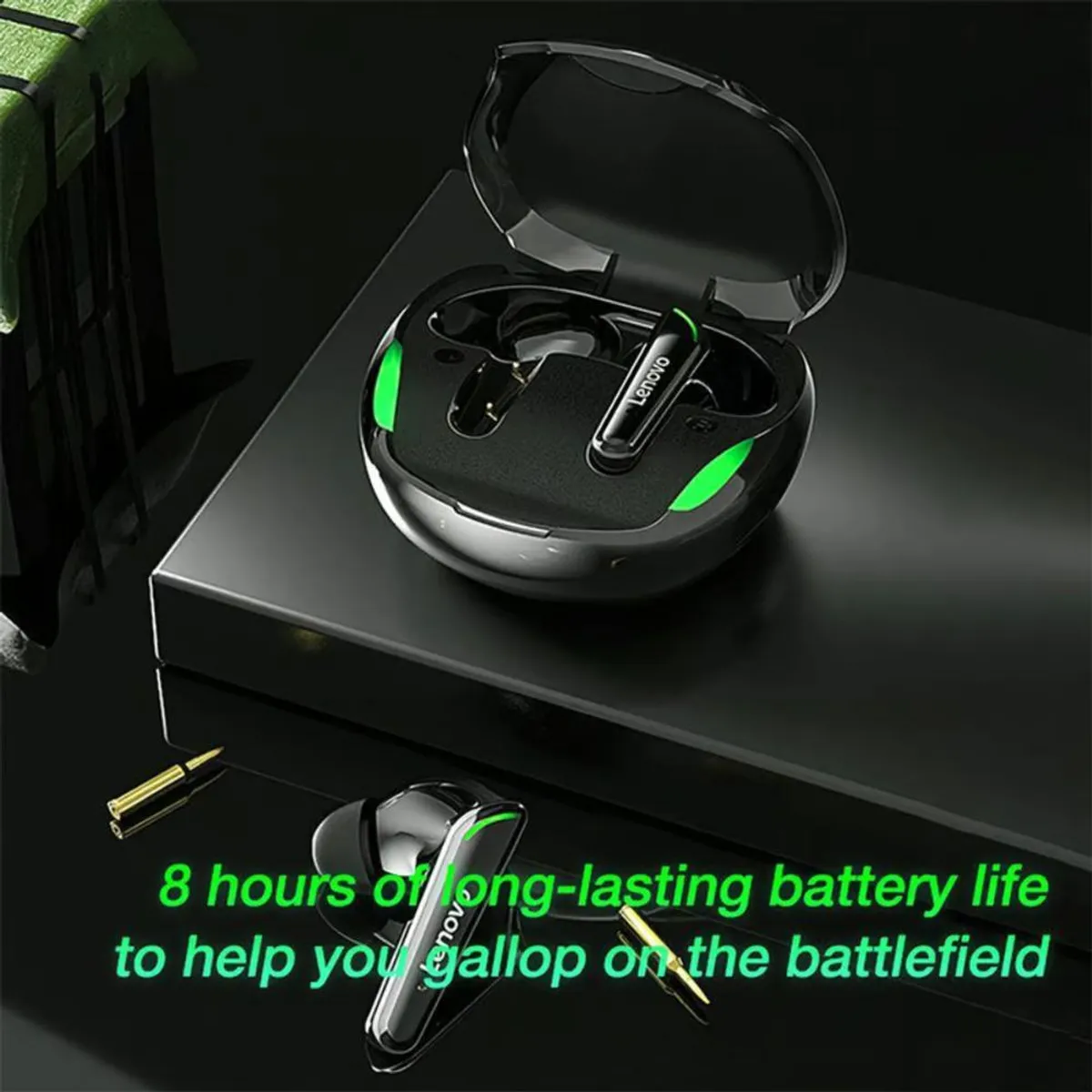 LENOVO - AUDÍFONOS GAMER LENOVO XT92 TWS NEGRO BLUETOOTH