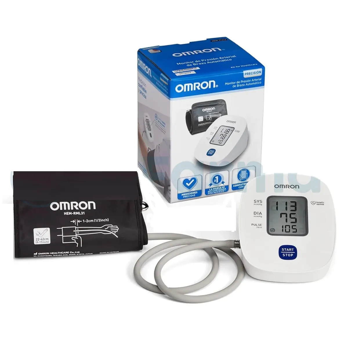 OMRON - TENSIOMETRO DE BRAZO OMRON 7121 SMART