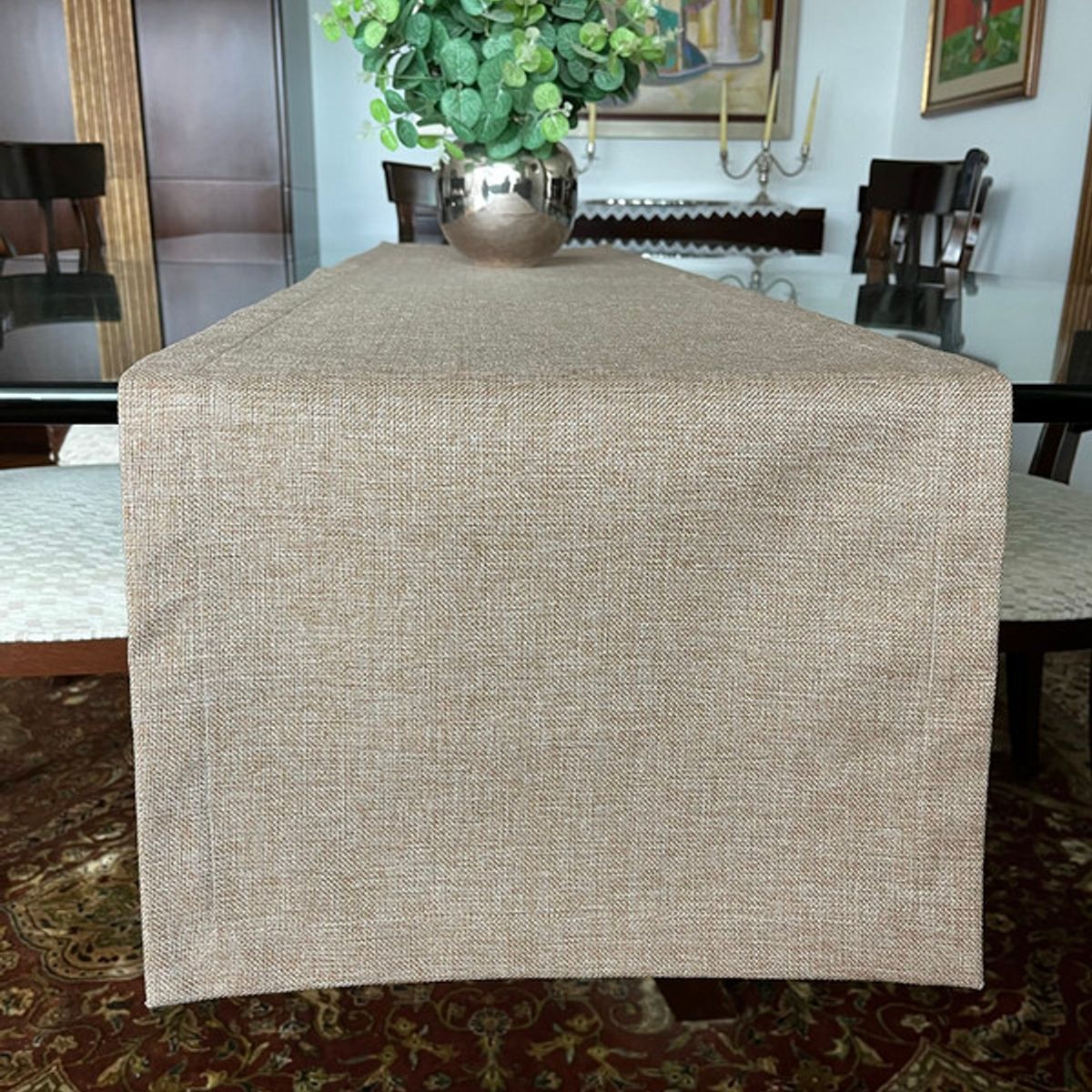 D'MESA - Camino mesa color sepia