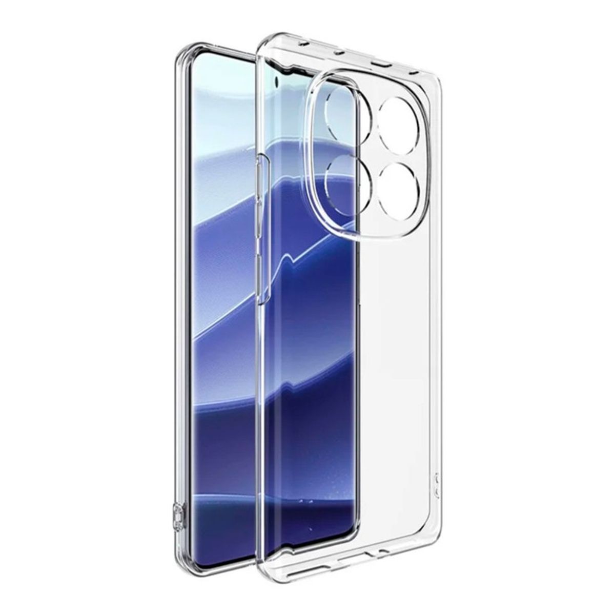 SPACE - Case Space Transparente Para Xiaomi Note 14 Pro 4G