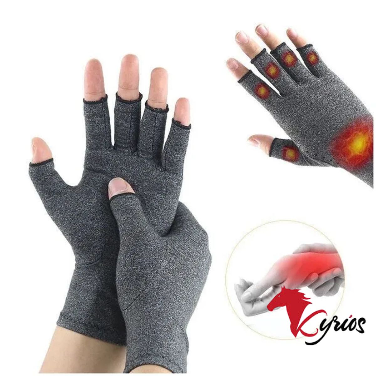 NO LOGO - Guantes De Compresión Para Artritis Talla S