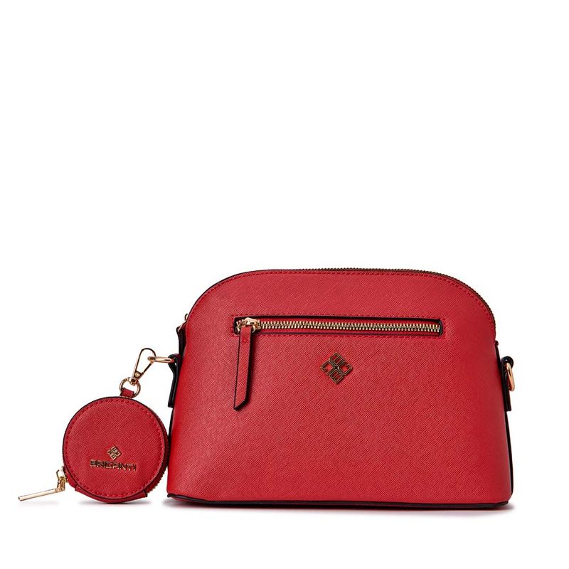 VIALE - Morral Crossbody BRI-MO2512 Rojo Briganti