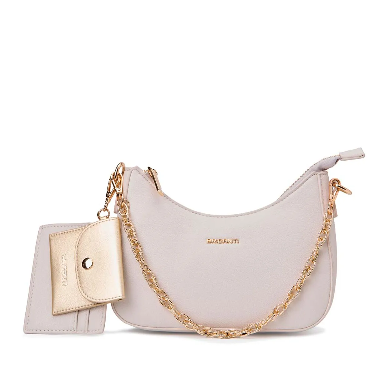 VIALE - Morral Shoulder Bag BRI-MO2521 HuesoDorado Briganti