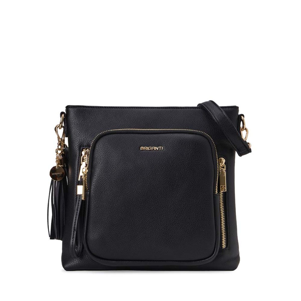 VIALE - Morral Messenger BRI-MO2526 Negro Briganti