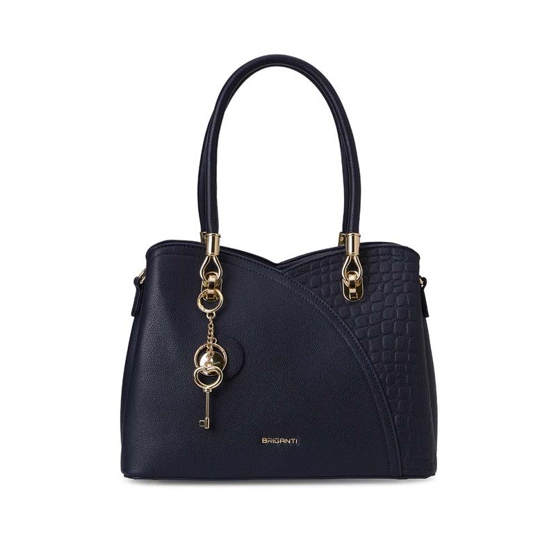 VIALE - Cartera Satchel BRI-CS2510 Azul Briganti