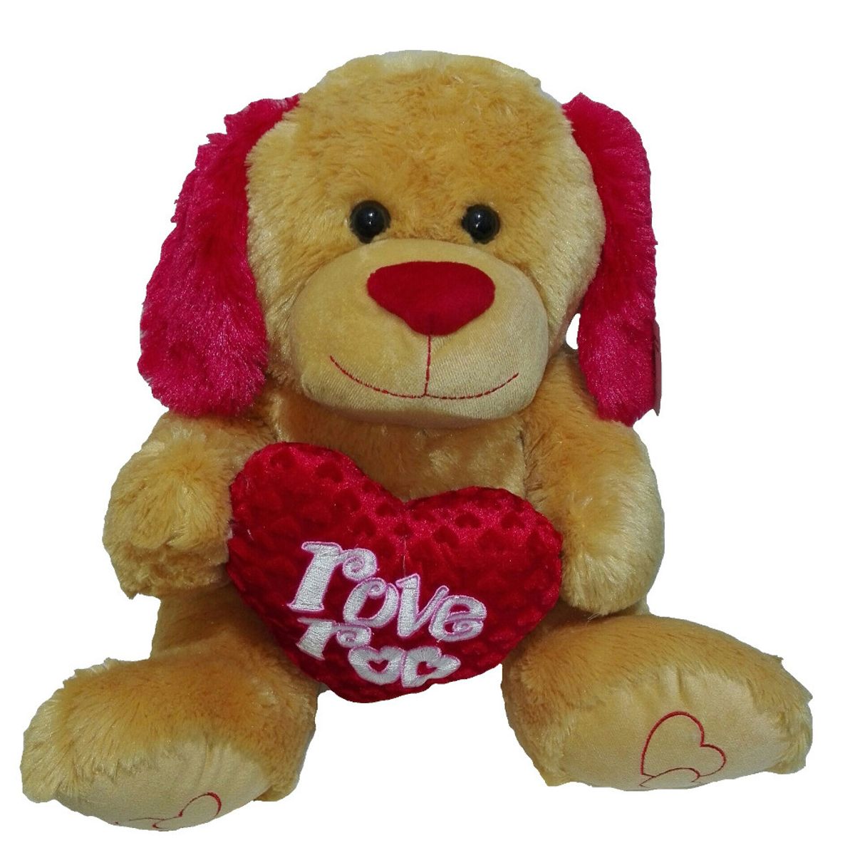 GENERICO - Peluche Perro Corazon I Love You 59cm