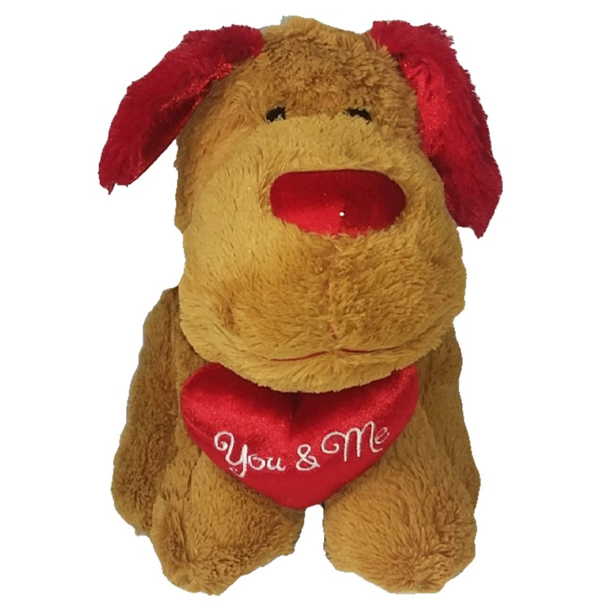 GENERICO - Peluche Perro Corazon You and Me 40cm