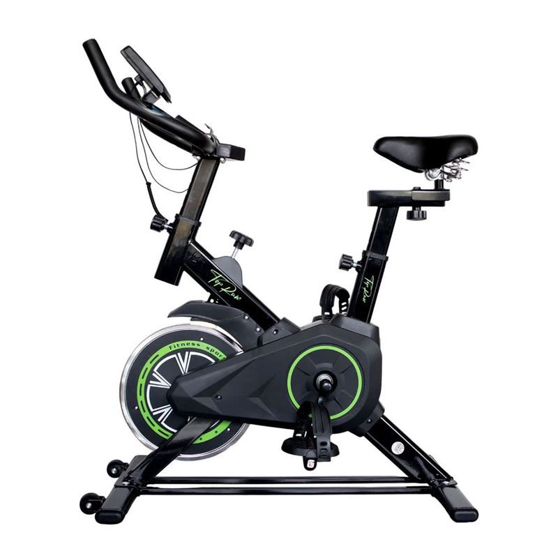 GENERICO - Bicicleta de Spinning Estacionaria Modelo Top Run con Pantalla Lcd