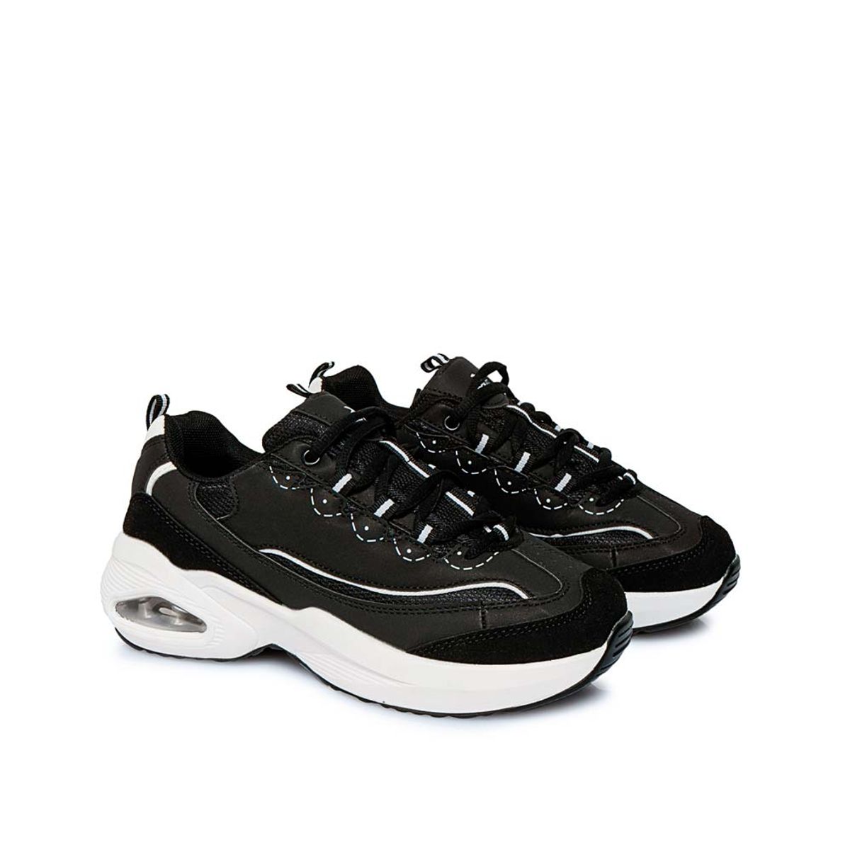 VIALE - Zapatilla Casual ELA-2503 Negro Routt