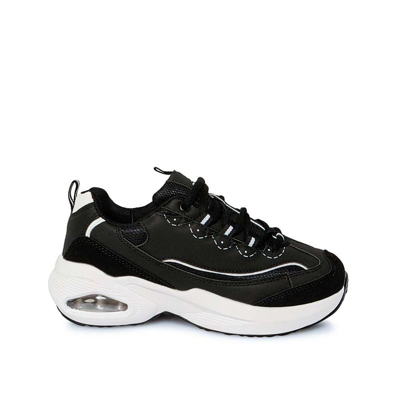 VIALE - Zapatilla Casual ELA-2503 Negro Routt