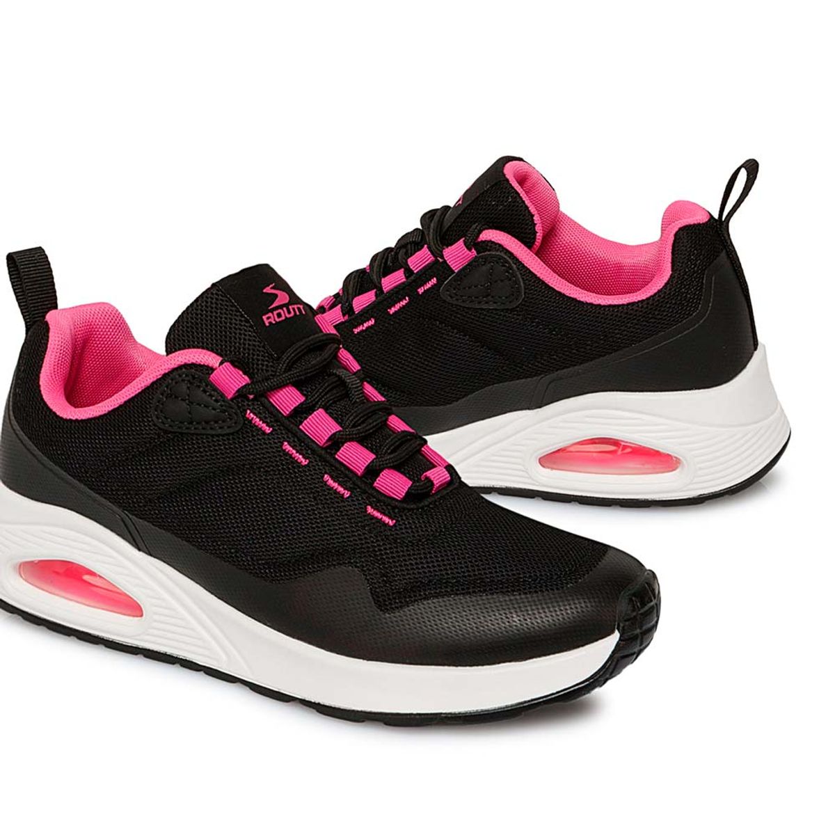 VIALE - Zapatilla Casual ELA-2505 NegroFucsia Routt