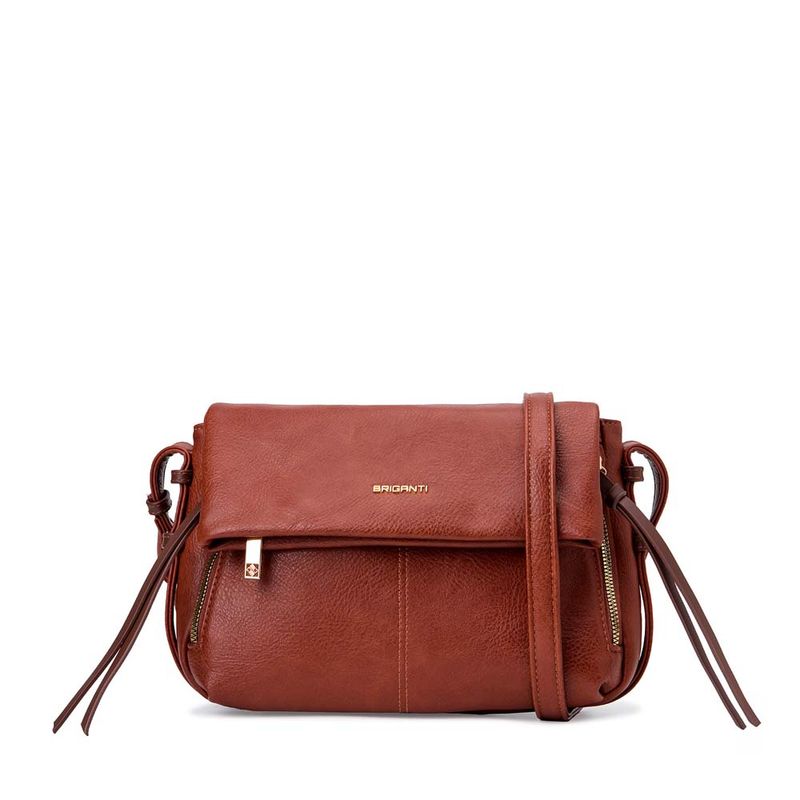 VIALE - Morral Messenger BRI-MO2527 Marron Briganti
