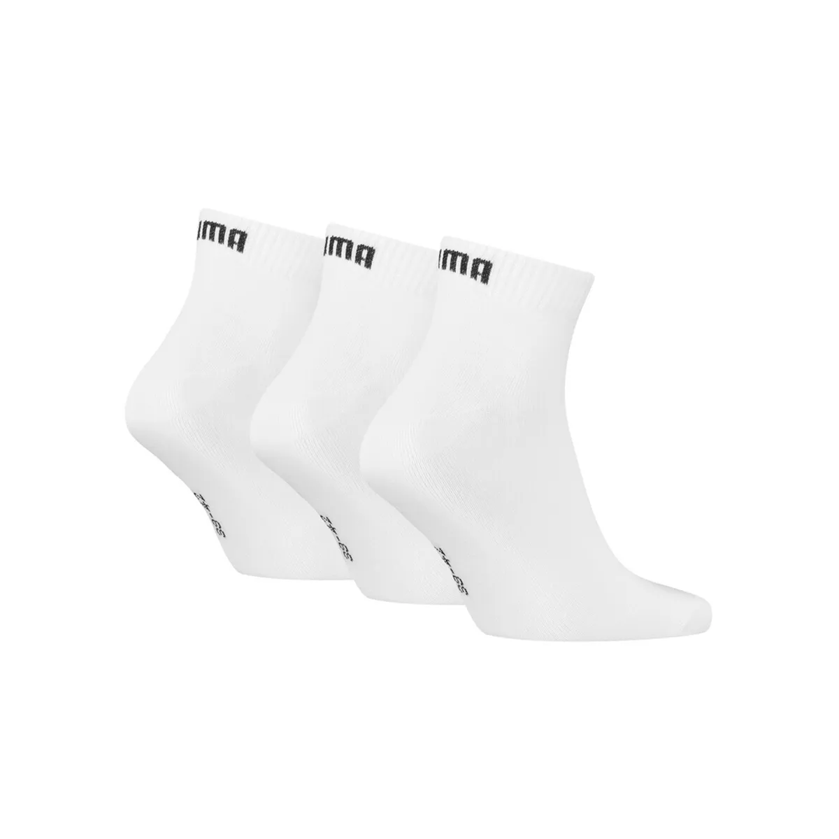 PUMA - Medias Training Hombre Puma Puma Unisex Quarter Plain 3p