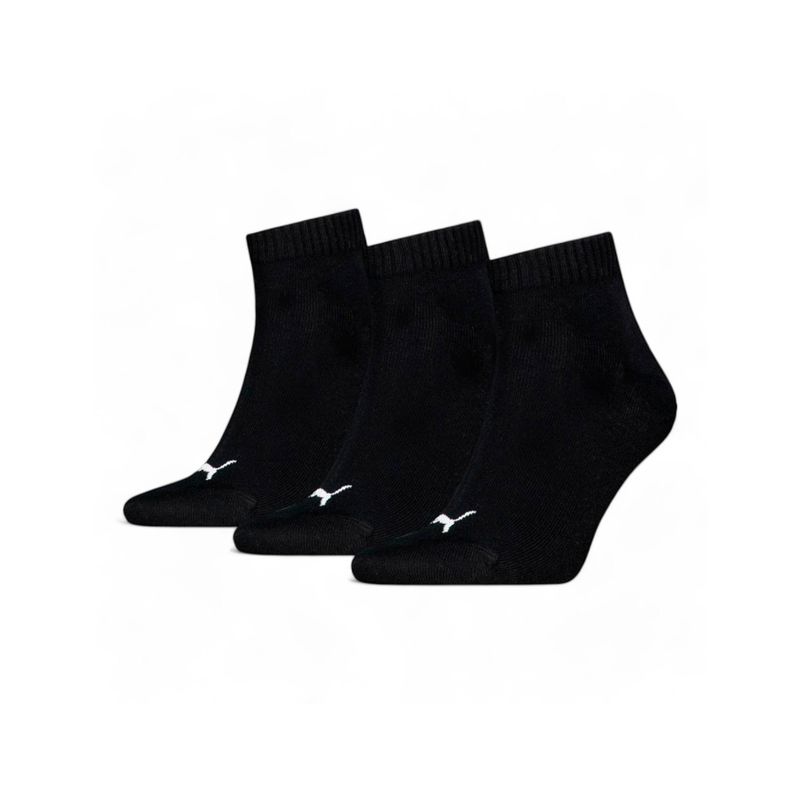 PUMA - Medias Training Hombre Puma Puma Unisex Quarter Plain 3p