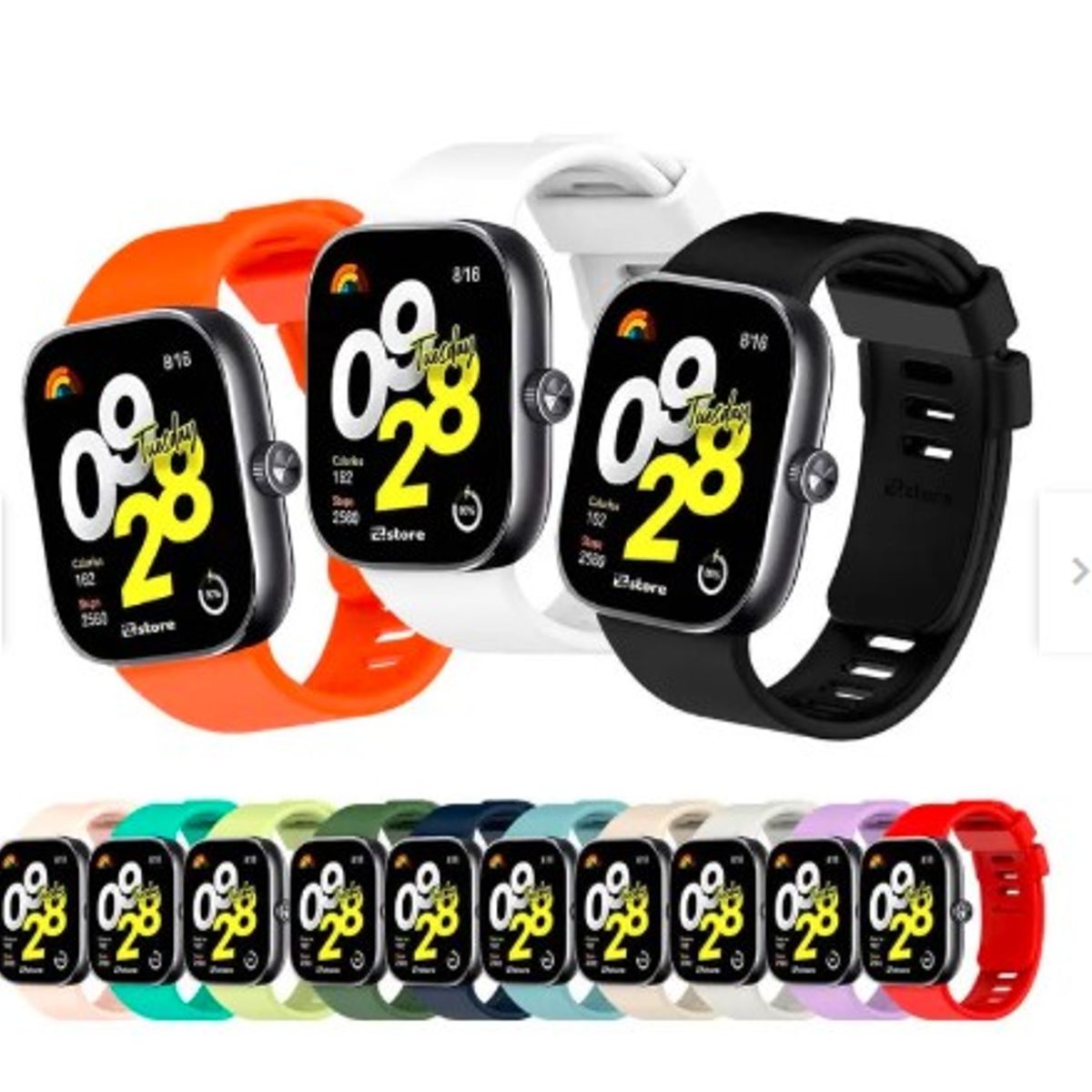 GENERICO - CORREA PARA XIAOMI REDMI WATCH 4 NEGRO