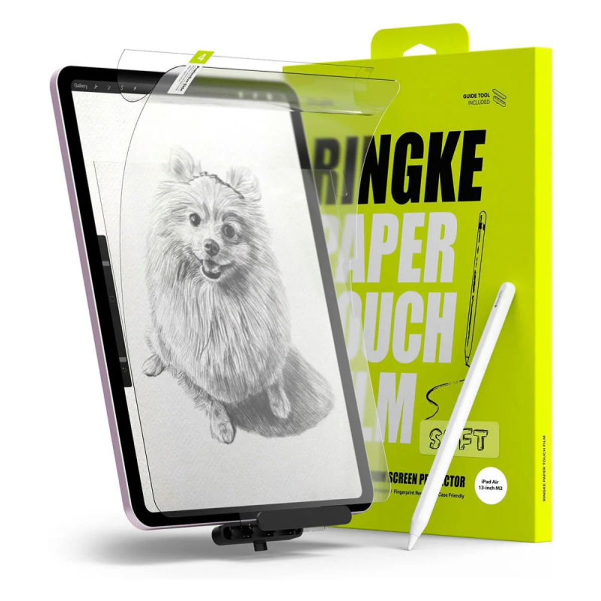 RINGKE - Protector Pantalla iPad Air 13 M3 M2 Ringke Textura Papel Delgado