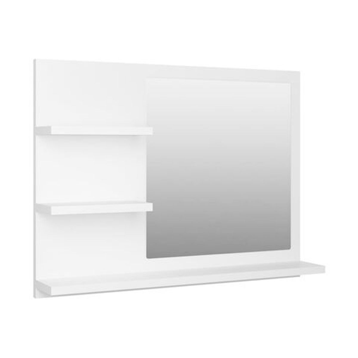 GENERICO - Mueble de Baño Lumina  Espejera con Repisas Estilo Nórdico