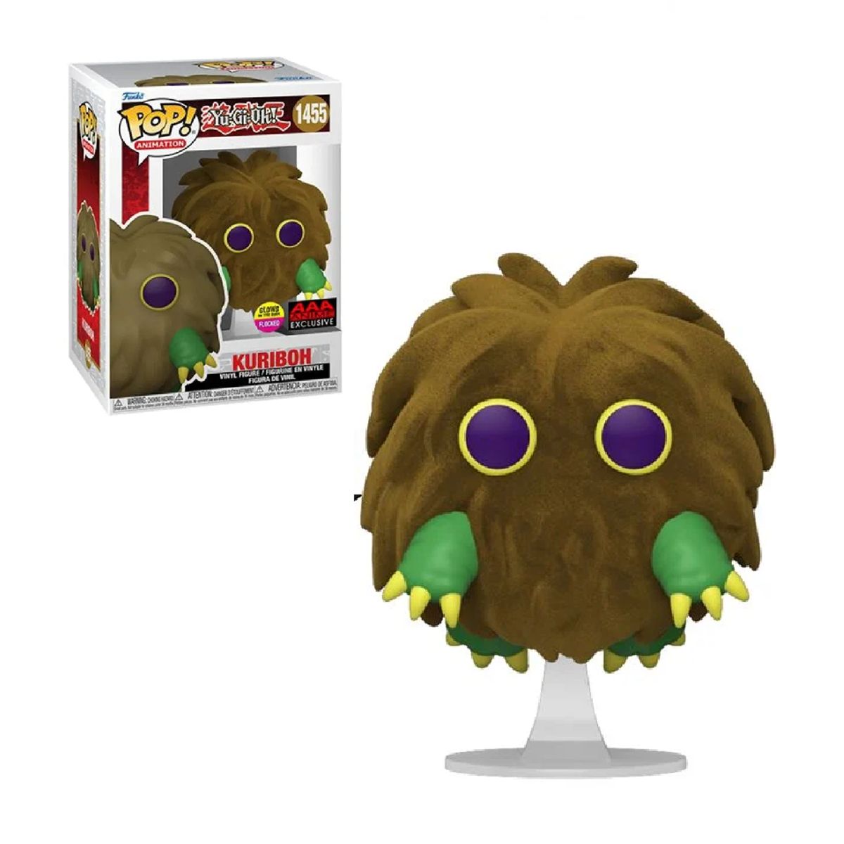 FUNKO - FUNKO POP KURIBOH FLOCKED Y GLOW YUGIOH AAA ANIME