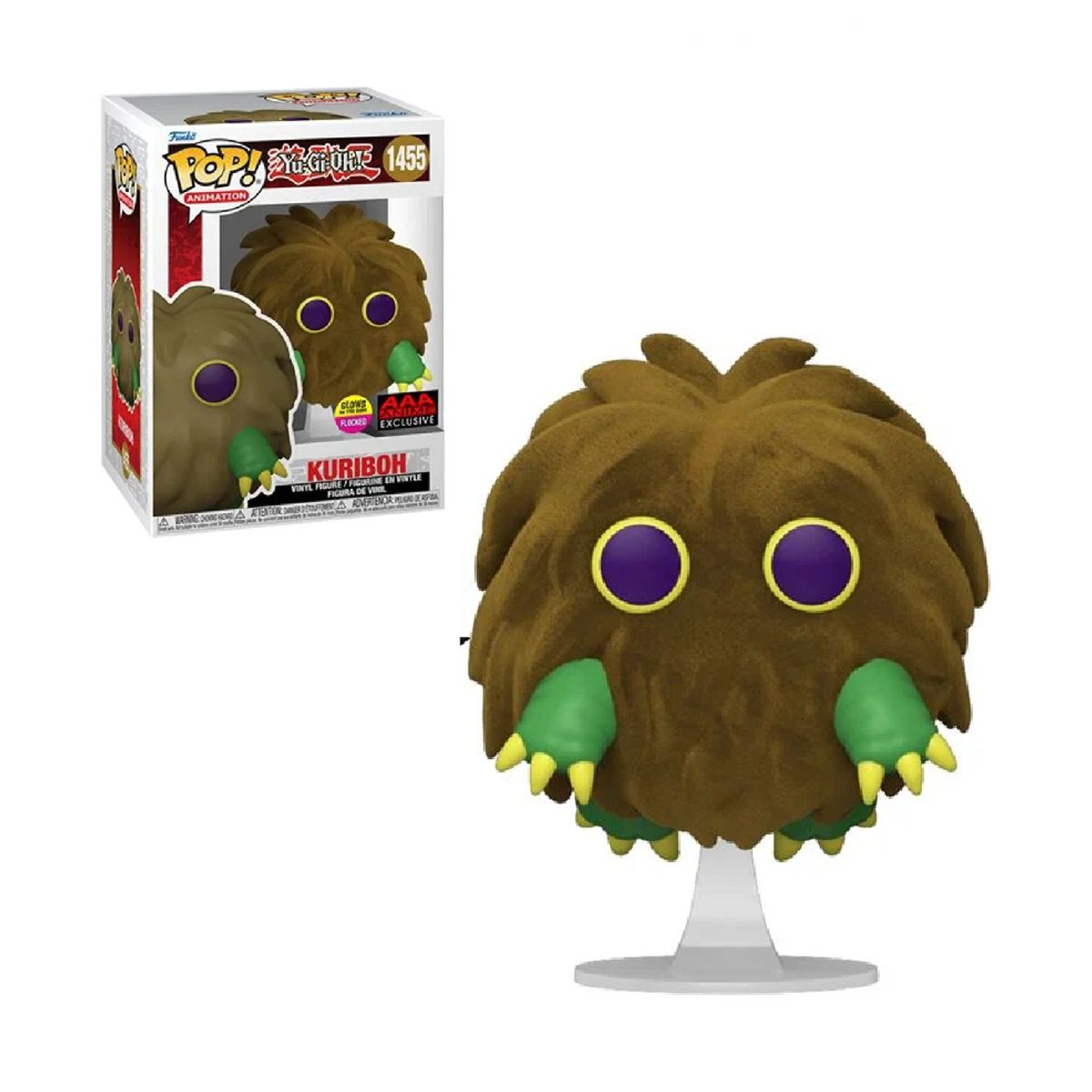 FUNKO - FUNKO POP KURIBOH FLOCKED Y GLOW YUGIOH AAA ANIME