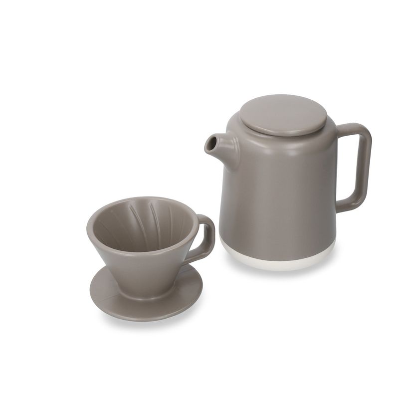 LA CAFETIERE - Cafetera Sevilla de goteo Pour Over cerámica x 800ml 2 piezas La Cafetiere