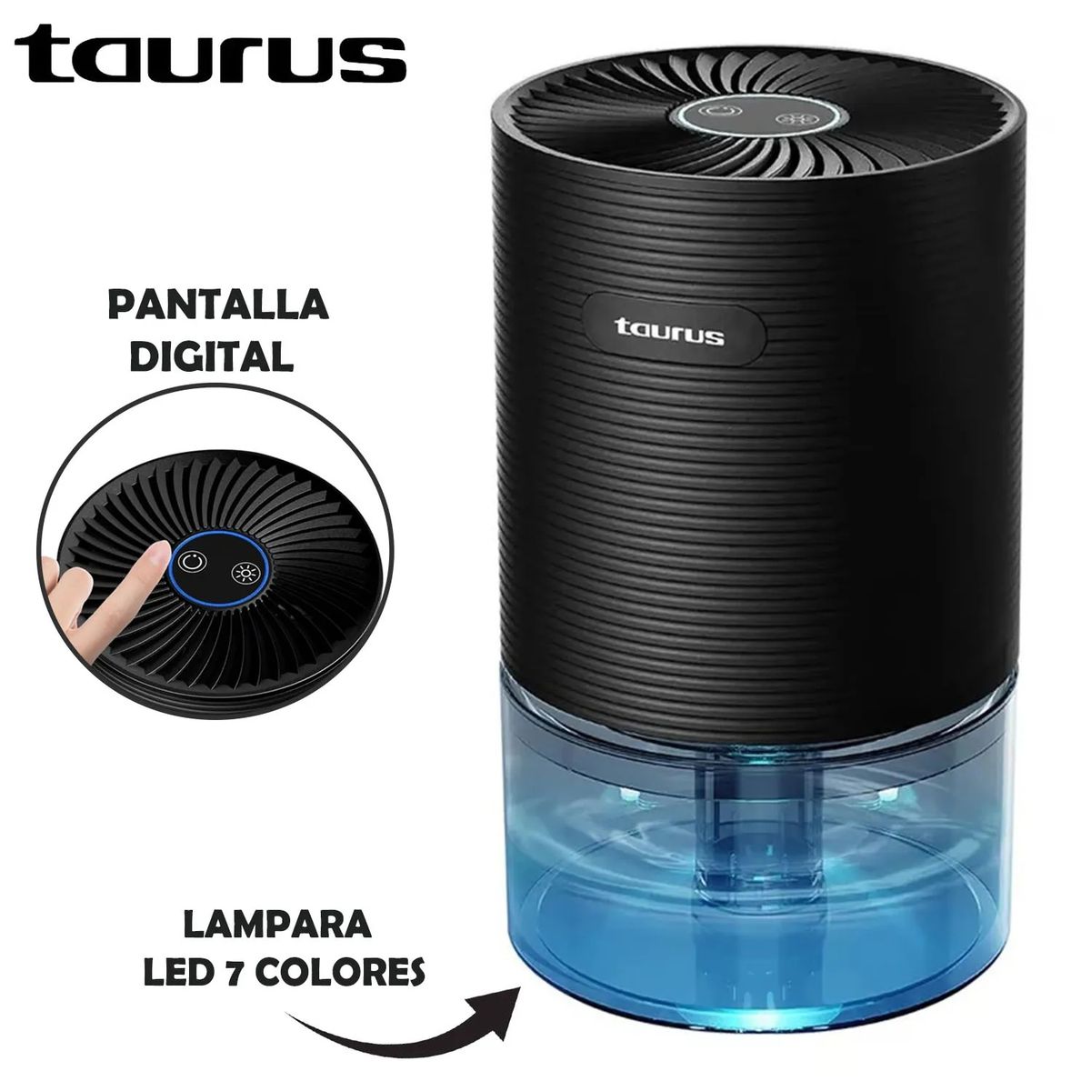 TAURUS - Deshumedecedor Portátil Taurus  Mod DH-250