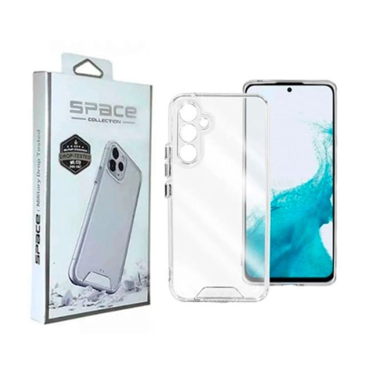 GENERICO - CASE SPACE PARA SAMSUNG S25 ULTRA -TRANSPARENTE