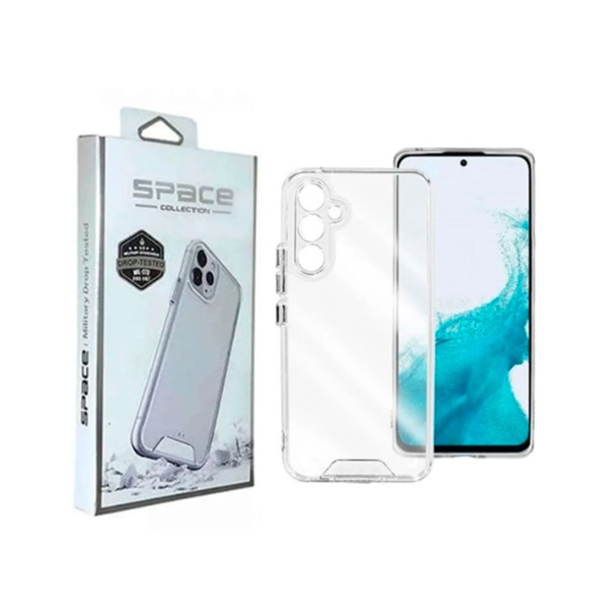 GENERICO - CASE SPACE PARA SAMSUNG S25 ULTRA -TRANSPARENTE