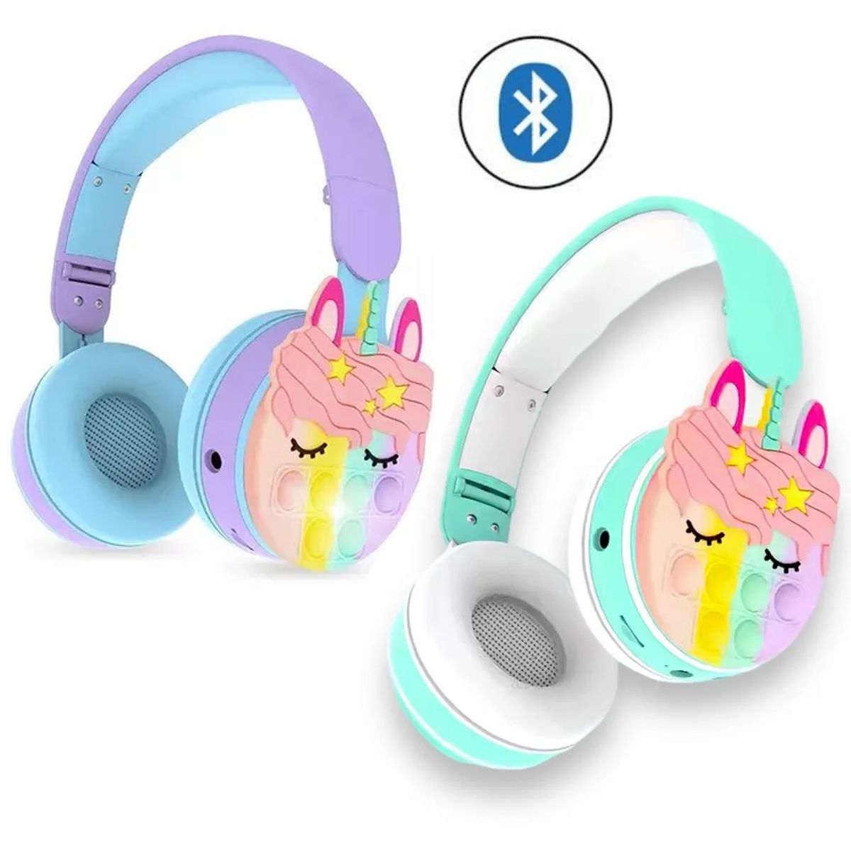 GENERICO - Auricular Unicornio bluetooth Pop IT Aleatorio