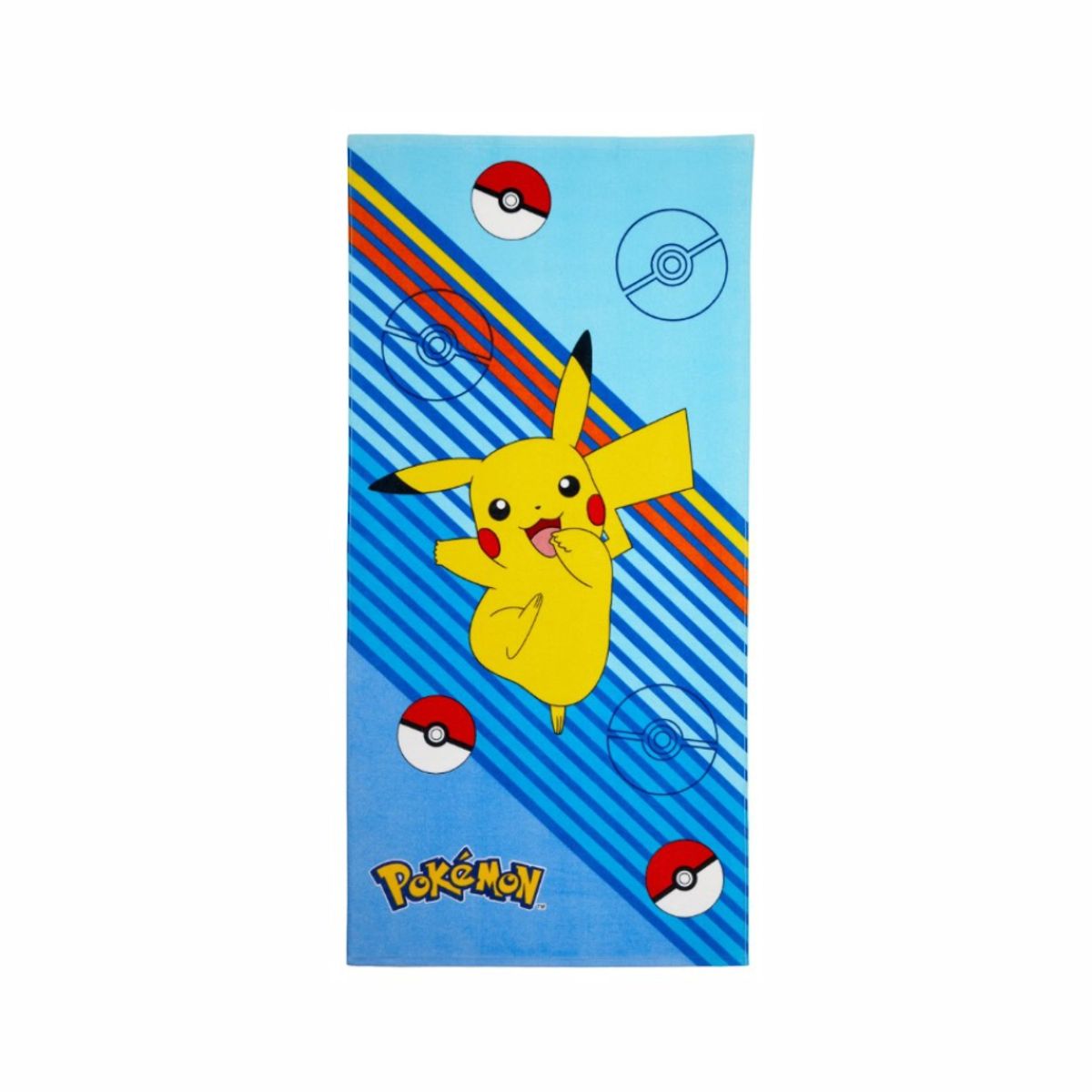 POKEMON - Pokemon Toalla para niños Edicion Pikachu