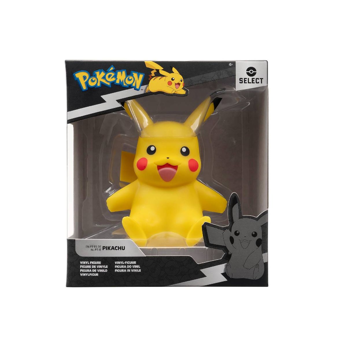 POKEMON - Pokemon Figura Pikachu Select De 4 Pulgadas