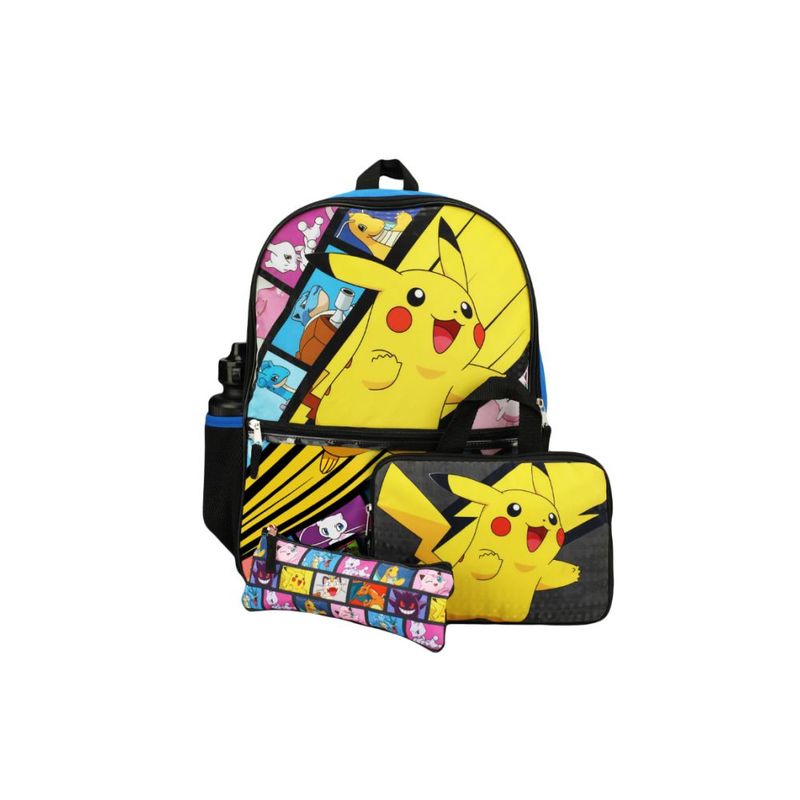 Pokemon Mochila Pikachu Set Colegio POKEMON