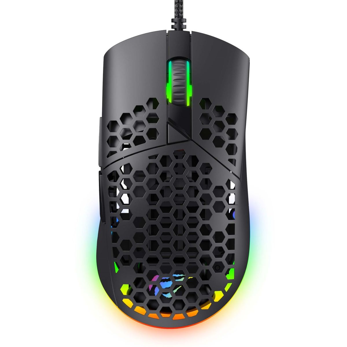 HAVIT - Mouse Gamer Havit MS1036 RGB Programable 7200 DPI Negro
