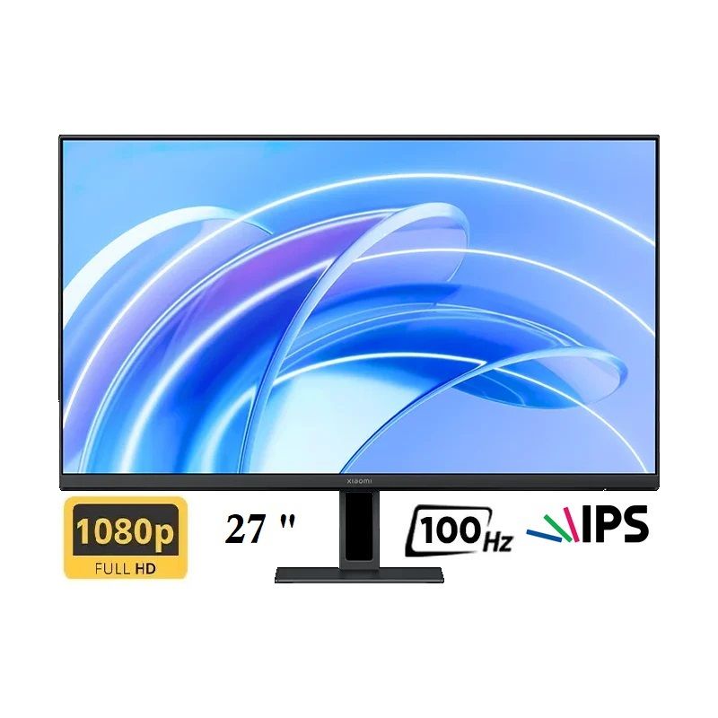 XIAOMI - Monitor Xiaomi A27I 27″ IPS 100 Hz Full HD sRGB 99% HDR