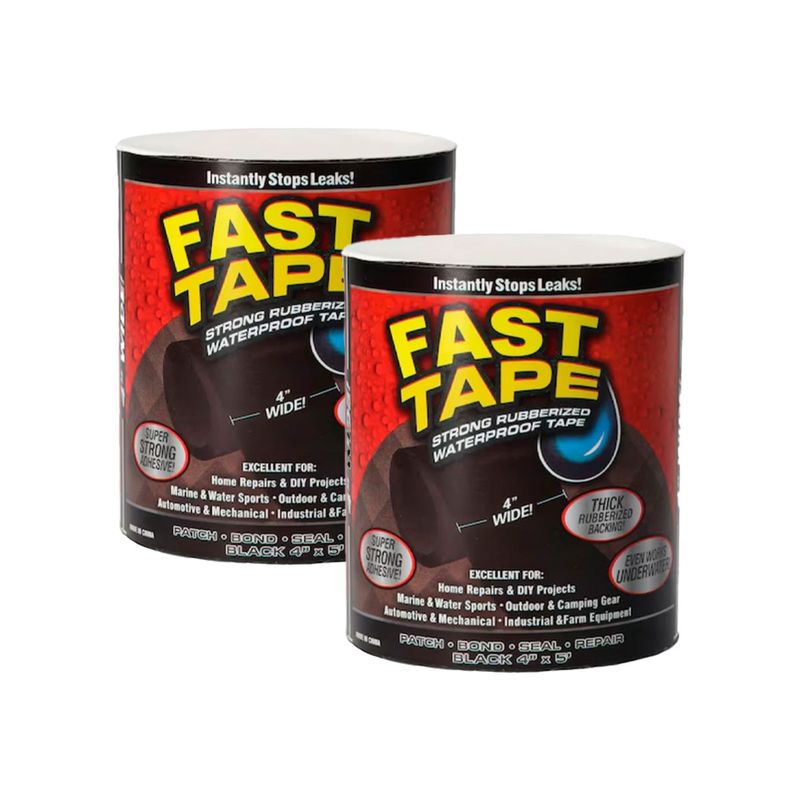 GENERICO - Cinta Impermeable De Goma Fast Tape 2 Und
