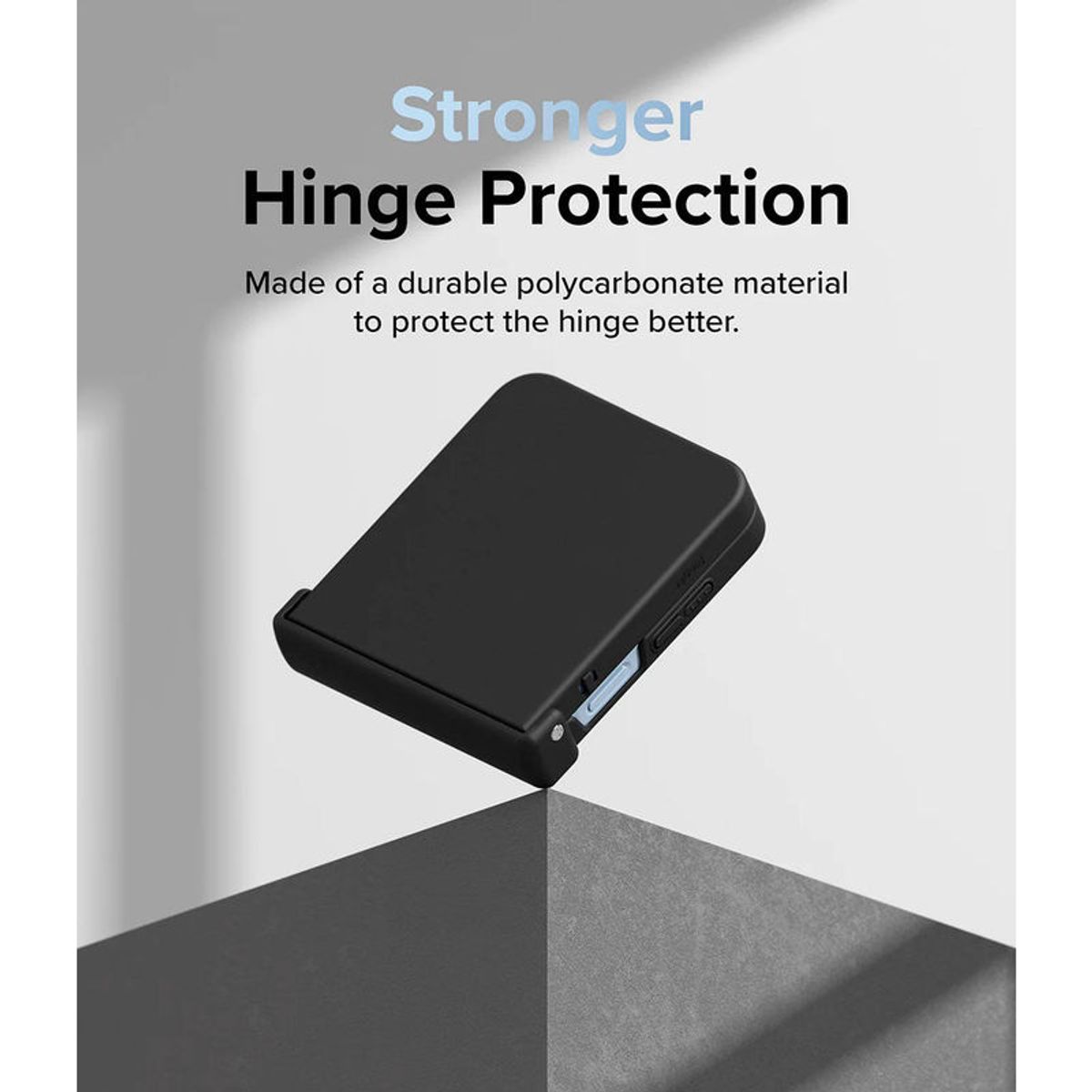 RINGKE - Case Negro Ringke Slim Hinge Para Galaxy Z Flip6 Importado Usa