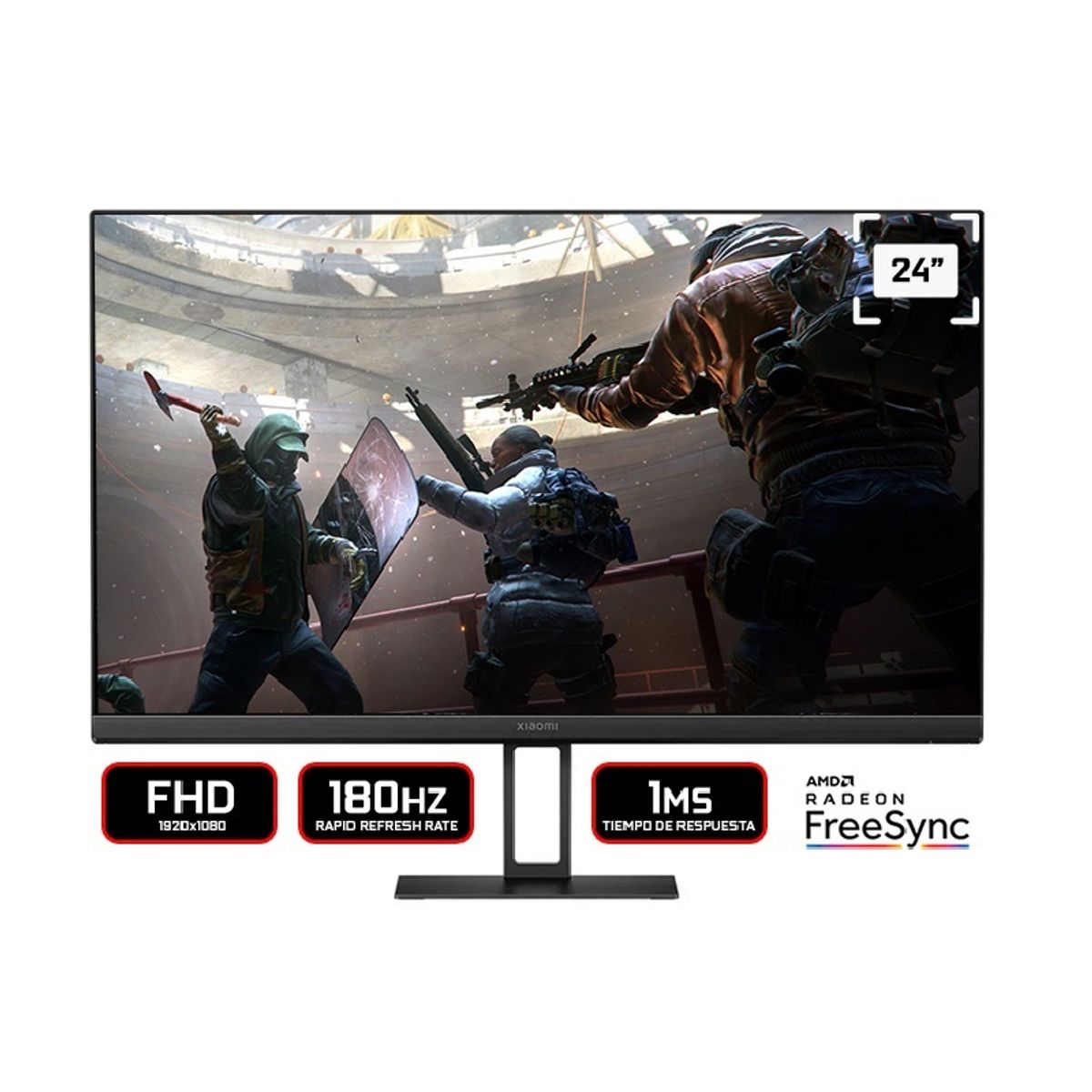 XIAOMI - Monitor Xiaomi G24i 24" IPS, 180 Hz - Negro