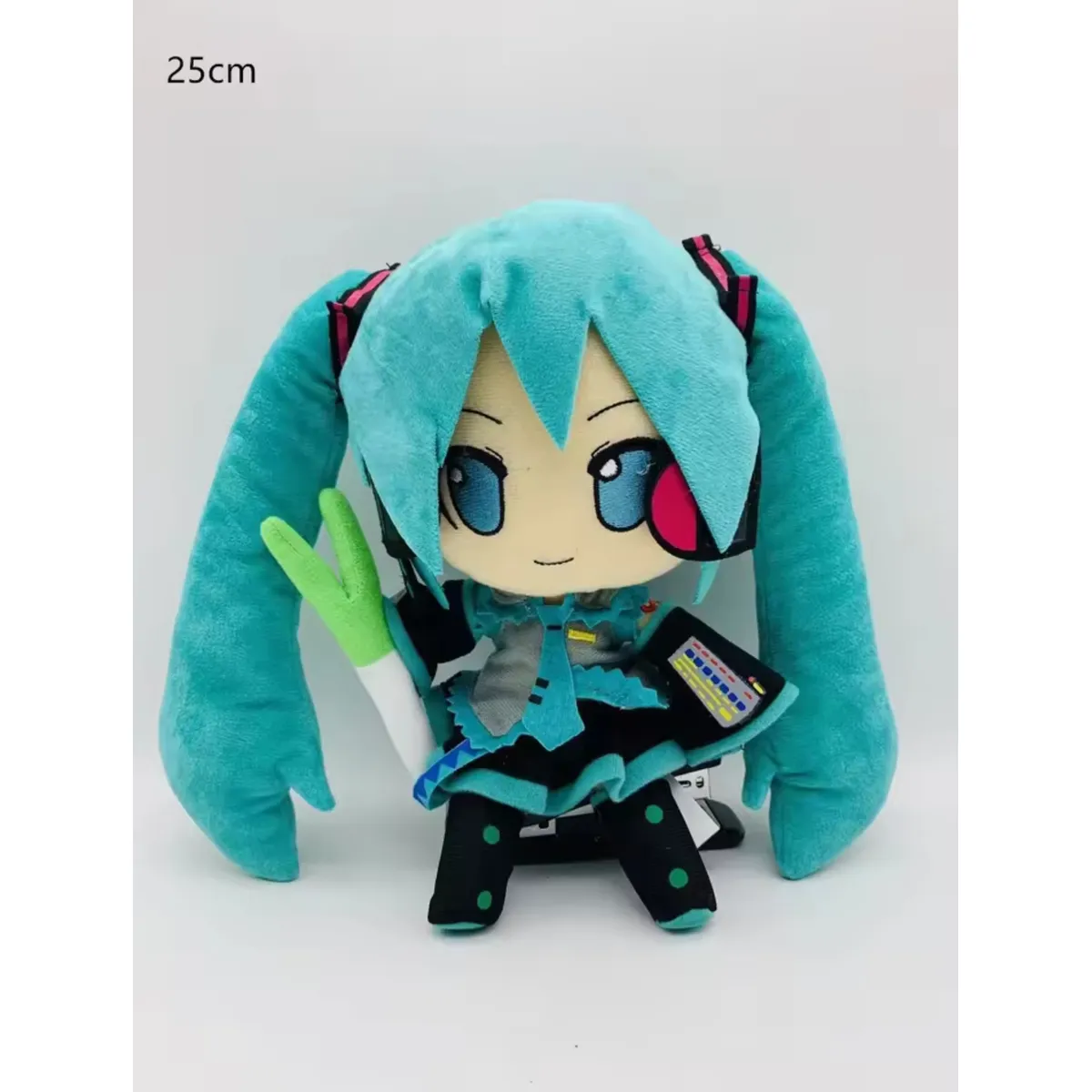 GENERICO - Peluche Hatsune Miku 25 cm - Edición Especial Vocaloid