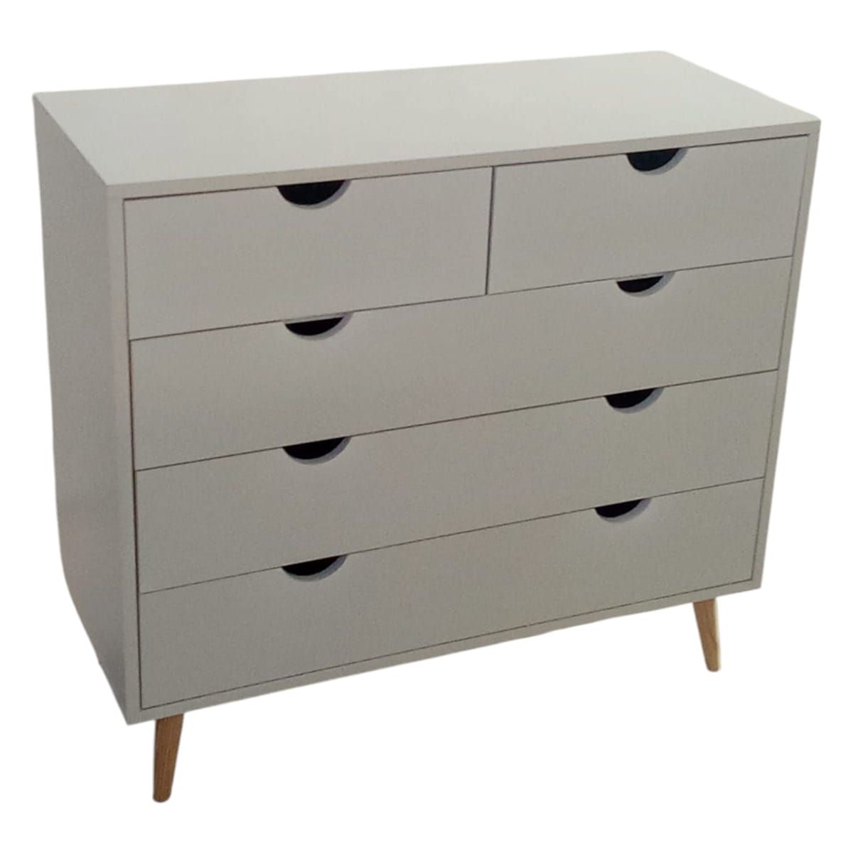 GENERICO - Comoda Blanco Corte Luna