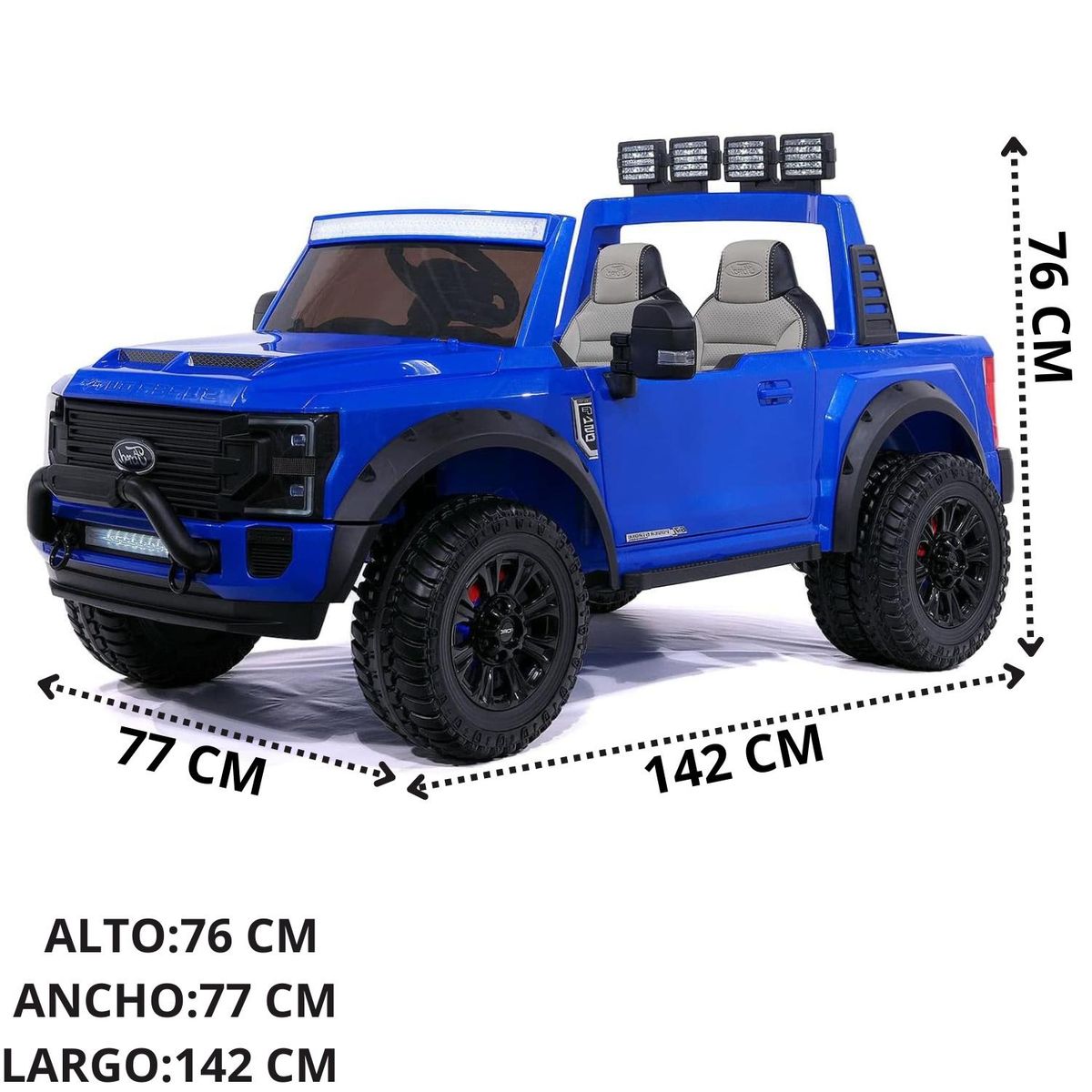 FORD - Carro a Batería Ford Super Duty 2088 de 12V