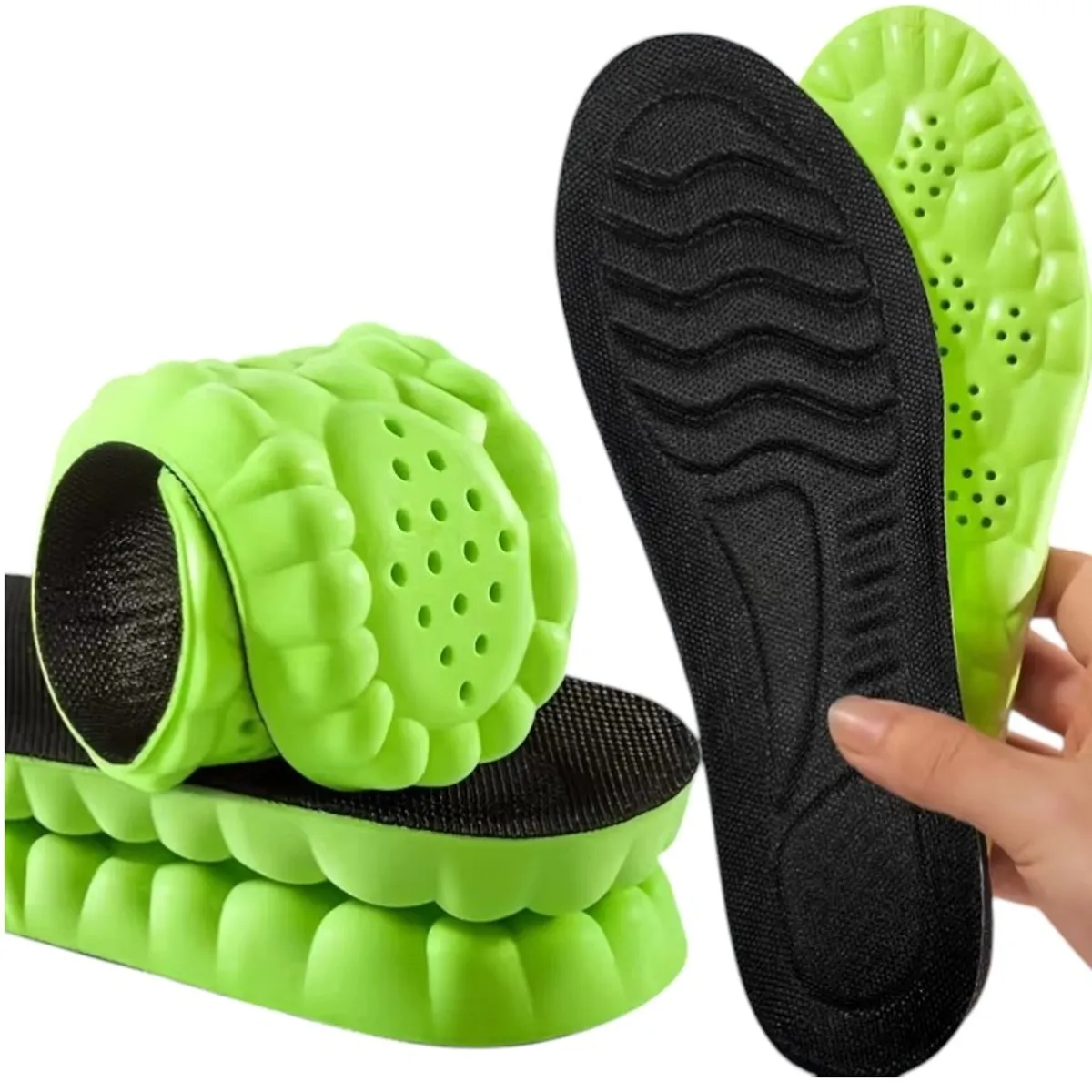 GENERICO - PLANTILLA ZAPATILLA EVA 4D AMORTIGUACIÓN IMPACTO ELÁSTICA