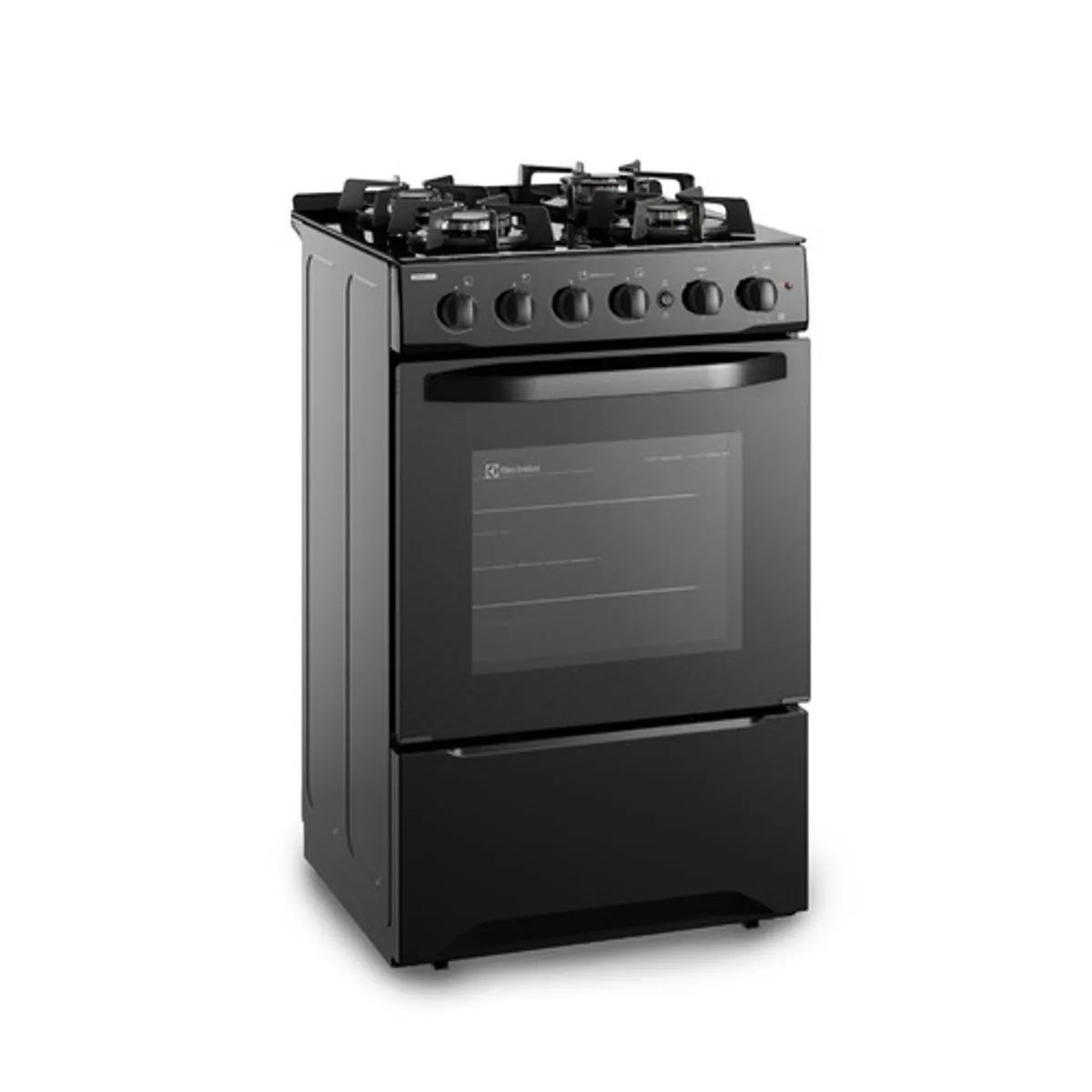 ELECTROLUX - Cocina a Gas 4 Que madores FE4GPR Negra Electrolux FE4GPR