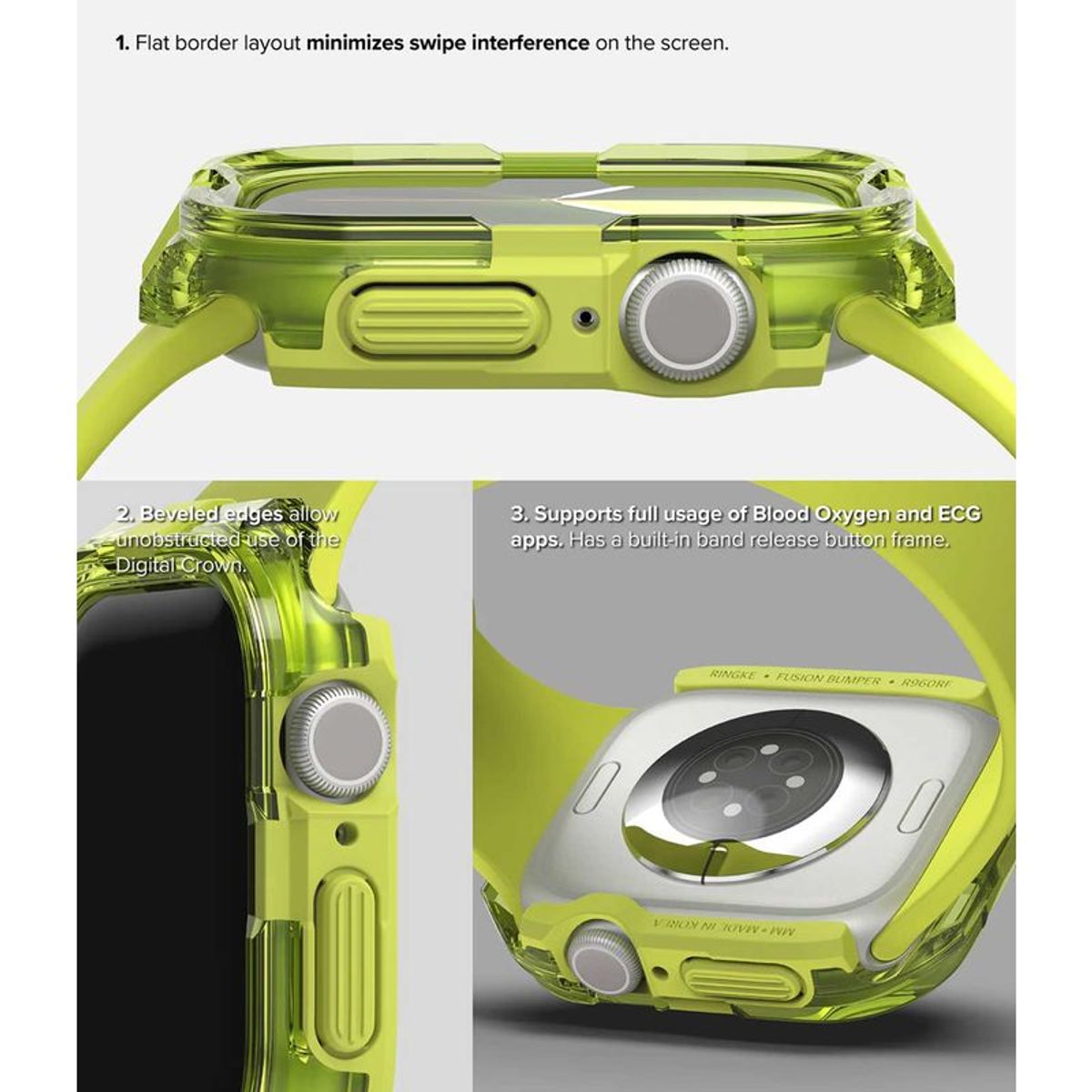 RINGKE - Case Ringke Fusion Bumper Para Apple Watch 46mm Serie 10