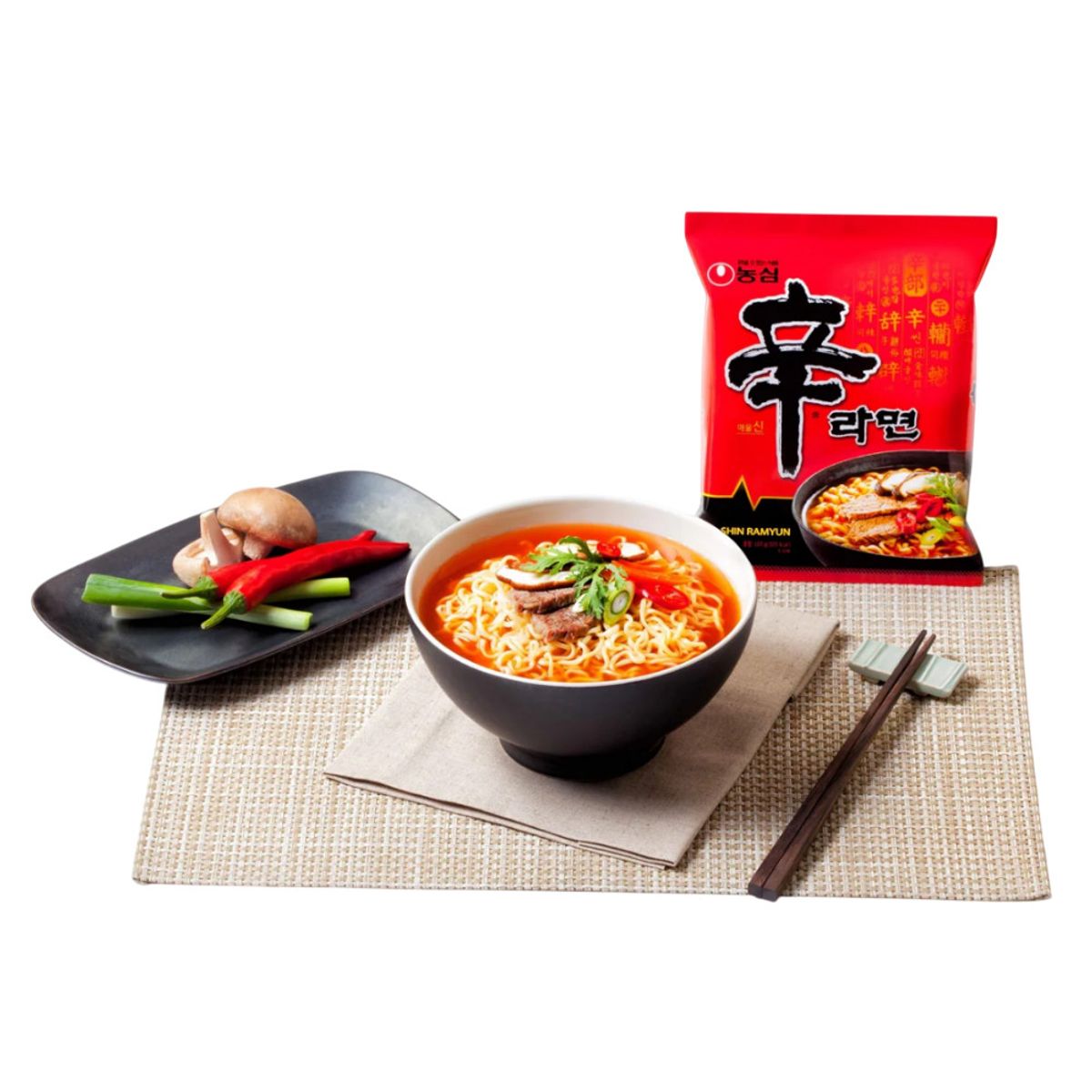 GENERICO - Fideos Ramen Ramyun Sabor Picante 120gr Nong Shim