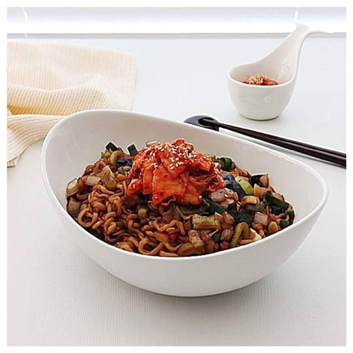 GENERICO - Pack 4u Fideos Ramen Chapagetti Sabor Chajang Picante 137gr