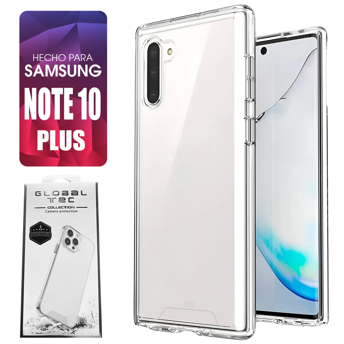 ASIA IMPORT - Space Case Para Samsung Note 10 Plus Transparente